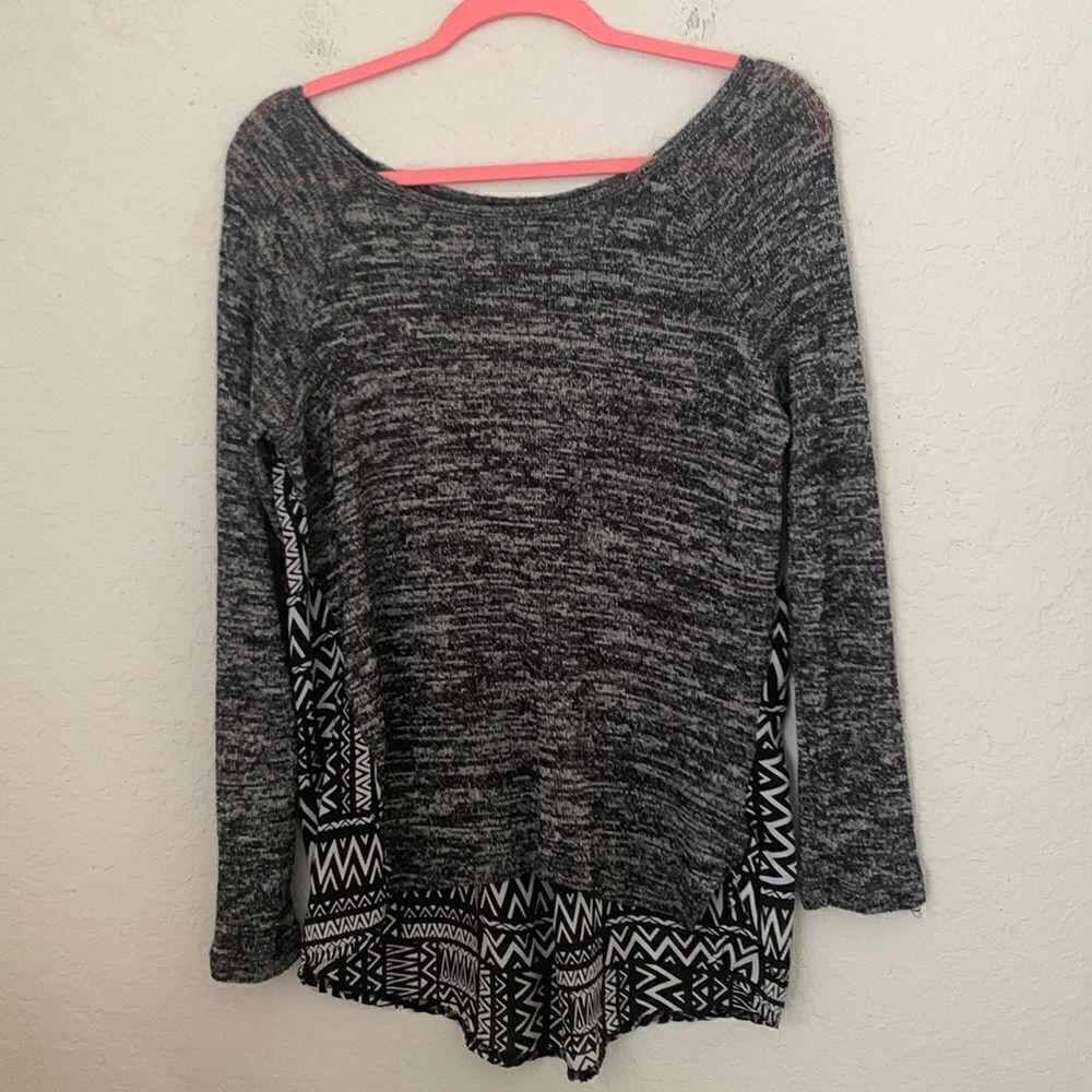 Nine Four One Long Sleeve Lightweight Tunic Size XL P